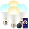 Homevenus Smart Light Bulb, 9W A19 RGB Color-Changing LED Light Bulb with Music Sync, 4-Pack SYTA2C9-01-4P - alternate 3